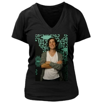 Cillian Murphy Women's Deep V-Neck TShirt