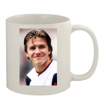 David Beckham 11oz White Mug