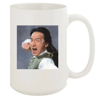 Jackie Chan 15oz White Mug