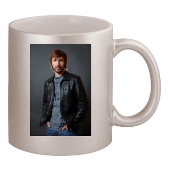 James Blunt 11oz Metallic Silver Mug