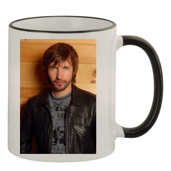 James Blunt 11oz Colored Rim & Handle Mug