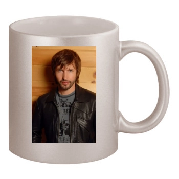 James Blunt 11oz Metallic Silver Mug