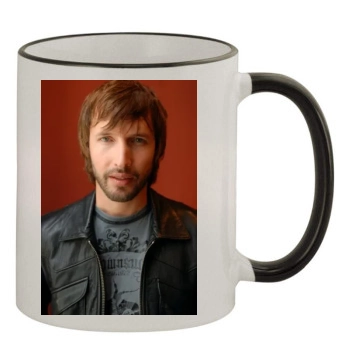 James Blunt 11oz Colored Rim & Handle Mug