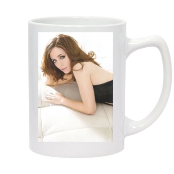 Eliza Dushku 14oz White Statesman Mug