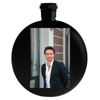 James Mcavoy Round Flask