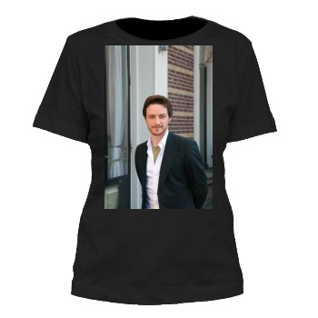 James Mcavoy Women's Cut T-Shirt