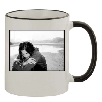 Jared Leto 11oz Colored Rim & Handle Mug