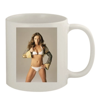 Elizabeth Hurley 11oz White Mug