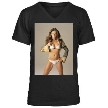 Elizabeth Hurley Men's V-Neck T-Shirt