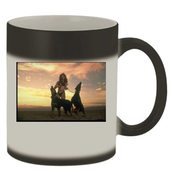 Elizabeth Hurley Color Changing Mug