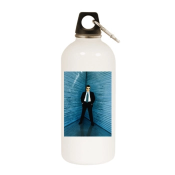 Tom Cruise White Water Bottle With Carabiner