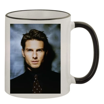 Tom Cruise 11oz Colored Rim & Handle Mug