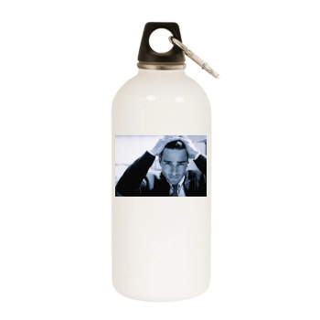 Tom Cruise White Water Bottle With Carabiner