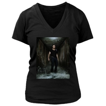 Tom Cruise Women's Deep V-Neck TShirt