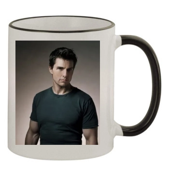 Tom Cruise 11oz Colored Rim & Handle Mug