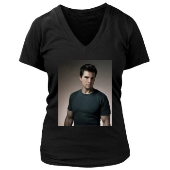 Tom Cruise Women's Deep V-Neck TShirt