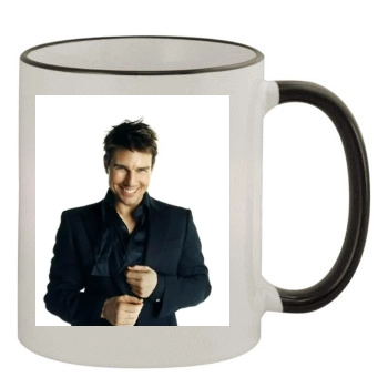 Tom Cruise 11oz Colored Rim & Handle Mug