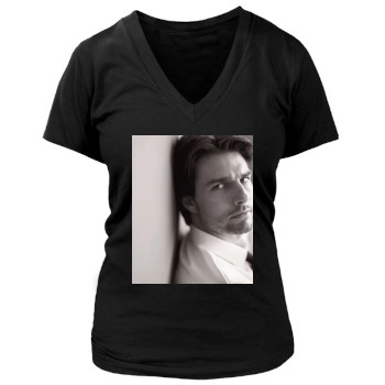 Tom Cruise Women's Deep V-Neck TShirt