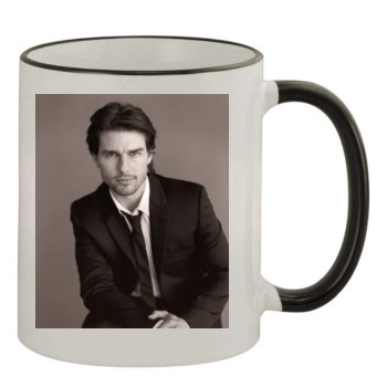 Tom Cruise 11oz Colored Rim & Handle Mug