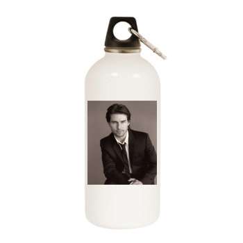 Tom Cruise White Water Bottle With Carabiner