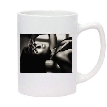 Elizabeth Hurley 14oz White Statesman Mug