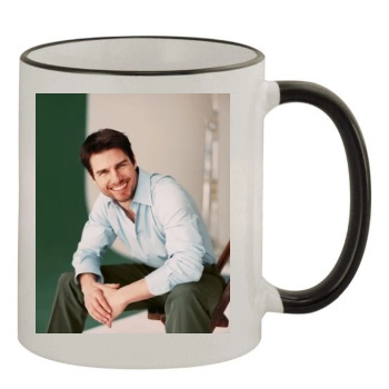 Tom Cruise 11oz Colored Rim & Handle Mug