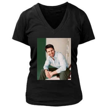 Tom Cruise Women's Deep V-Neck TShirt