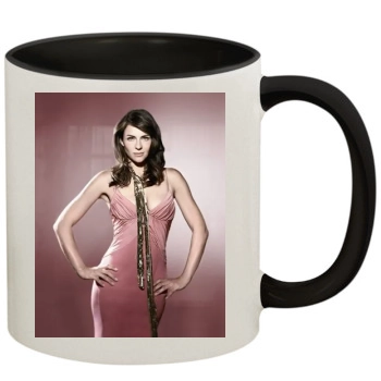 Elizabeth Hurley 11oz Colored Inner & Handle Mug