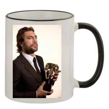 Javier Bardem 11oz Colored Rim & Handle Mug