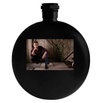 Javier Bardem Round Flask