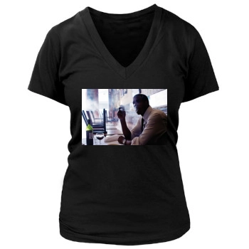 Jay-Z Women's Deep V-Neck TShirt