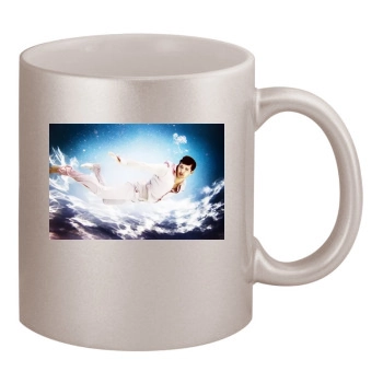 Jensen Ackles 11oz Metallic Silver Mug