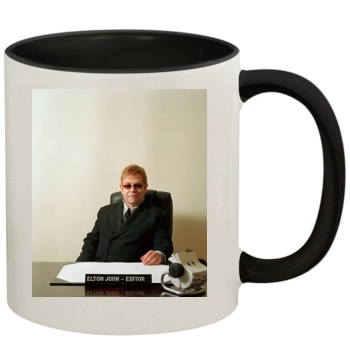 Elton John 11oz Colored Inner & Handle Mug