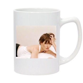 Emily Mortimer 14oz White Statesman Mug