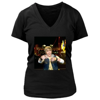 Jesse McCartney Women's Deep V-Neck TShirt