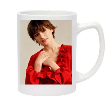 Emily Mortimer 14oz White Statesman Mug