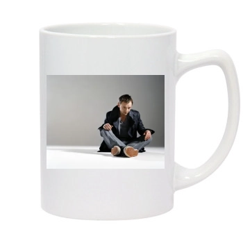 John Simm 14oz White Statesman Mug