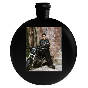 Justin Theroux Round Flask