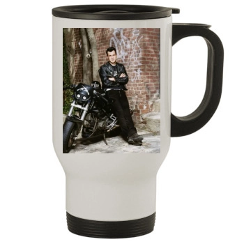 Justin Theroux Stainless Steel Travel Mug