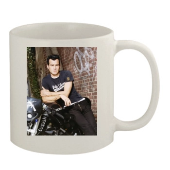 Justin Theroux 11oz White Mug