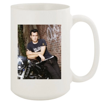 Justin Theroux 15oz White Mug