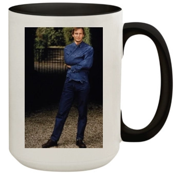 Liam Neeson 15oz Colored Inner & Handle Mug
