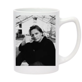 Liam Neeson 14oz White Statesman Mug