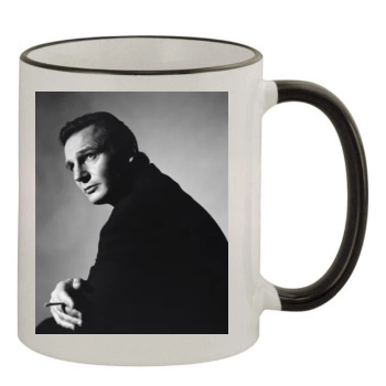 Liam Neeson 11oz Colored Rim & Handle Mug