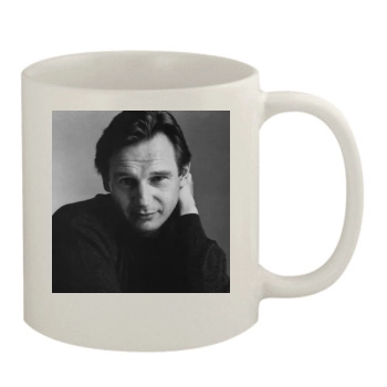 Liam Neeson 11oz White Mug