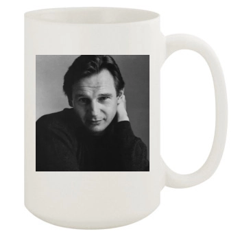 Liam Neeson 15oz White Mug