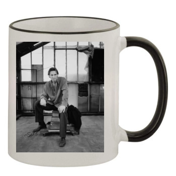 Liam Neeson 11oz Colored Rim & Handle Mug