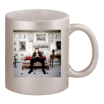 Liam Neeson 11oz Metallic Silver Mug