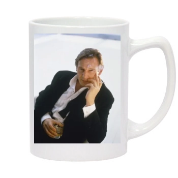 Liam Neeson 14oz White Statesman Mug