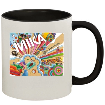 Mika 11oz Colored Inner & Handle Mug